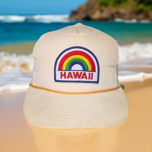 Vtg Hawaii Snapback Trucker Hat